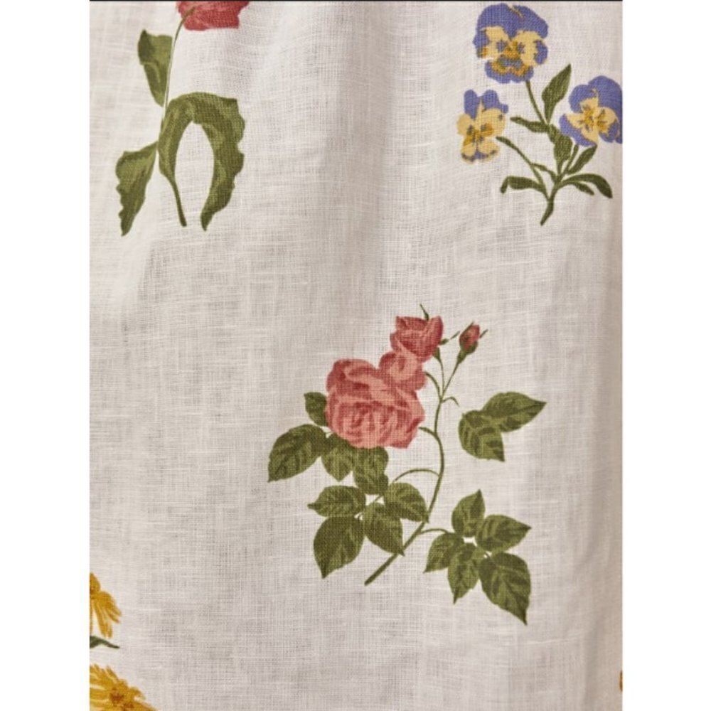 💕REFORMATION💕 Martin Linen Dress ~ Botanical 10 NWT - Picture 8 of 15